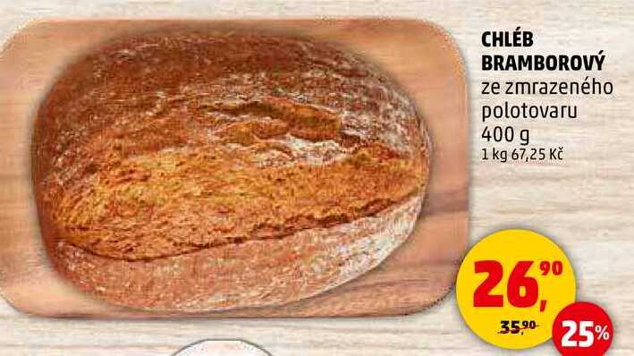 CHLÉB BRAMBOROVÝ, 400 g