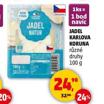 JADEL KARLOVA KORUNA různé druhy, 100 g 