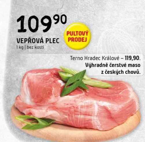 Vepřová plec bez kosti 1kg