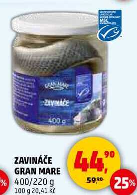 ZAVINÁČE GRAN MARE, 400/220 g 