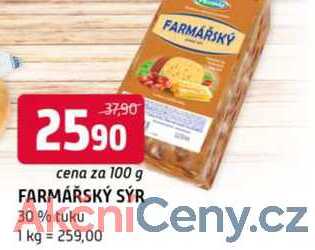 Farmářský sýr 100g