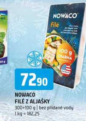 Nowaco Filé z Aljašky 300+100 g