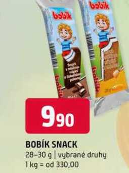 Bobík snack 28-30 g vybrané druhy 