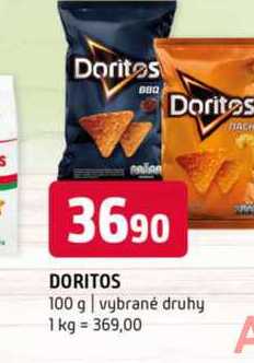 Doritos 100 g vybrané druhy 