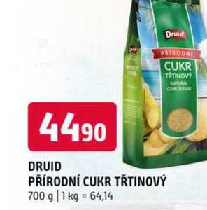 Druid třtinový přírodní cukr 700g