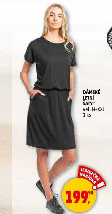 DÁMSKÉ LETNÍ ŠATY vel. M-XXL, 1 ks 