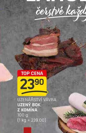 UZENÝ BOK Z KOMÍNA 100g