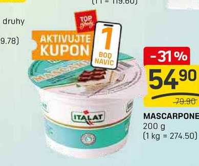MASCARPONE 200 g 