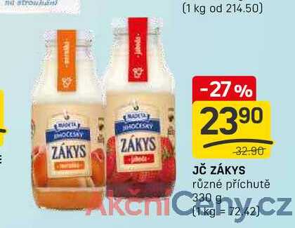 JČ ZÁKYS různé příchutě 330 g