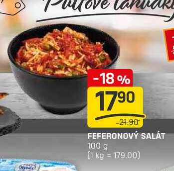 FEFERONOVÝ SALÁT 100g
