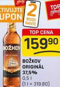 BOŽKOV ORIGINÁL 37,5% 0,5l