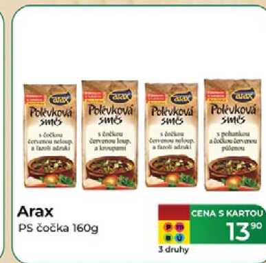 Arax PS čočka 160g 