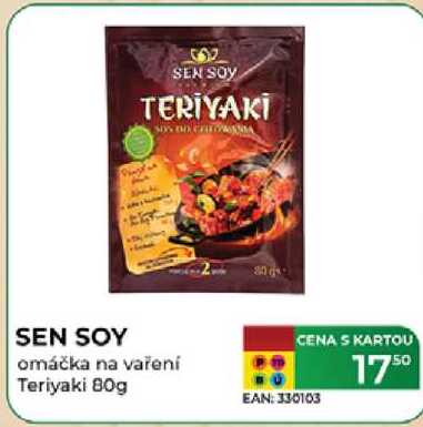 SEN SOY omáčka na vaření Teriyaki 80g 