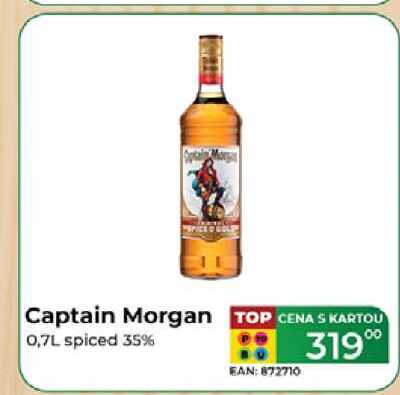Captain Morgan 0,7L spiced 35%  