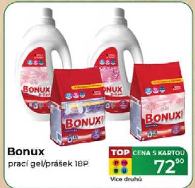 Bonux prací gel/prášek 18P 