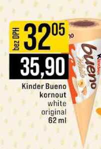 Kinder Bueno kornout white original 62 ml