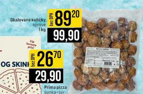 Obalované kuličky sýrové 1kg 
