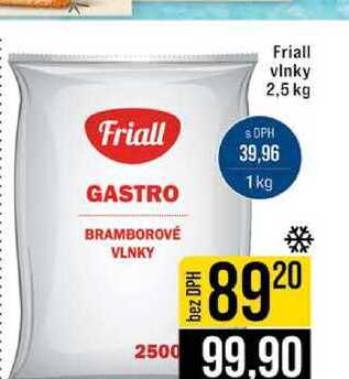 Friall vinky 2,5 kg