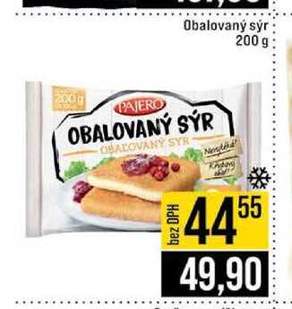 Obalovaný sýr 200 g