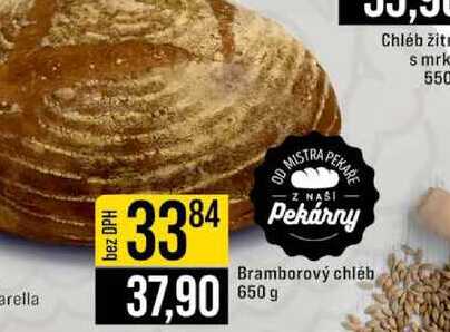 Bramborový chléb 650 g 