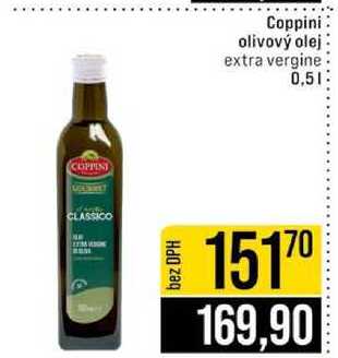 Coppini olivový olej extra vergine 0,5l 