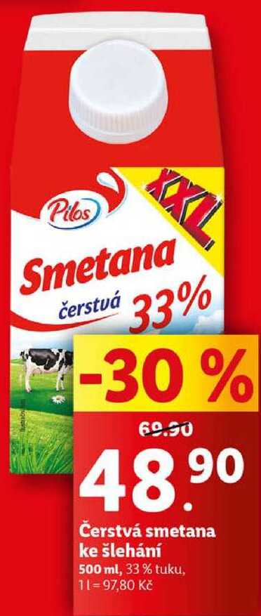 Čerstvá smetana ke šlehání, 500 ml