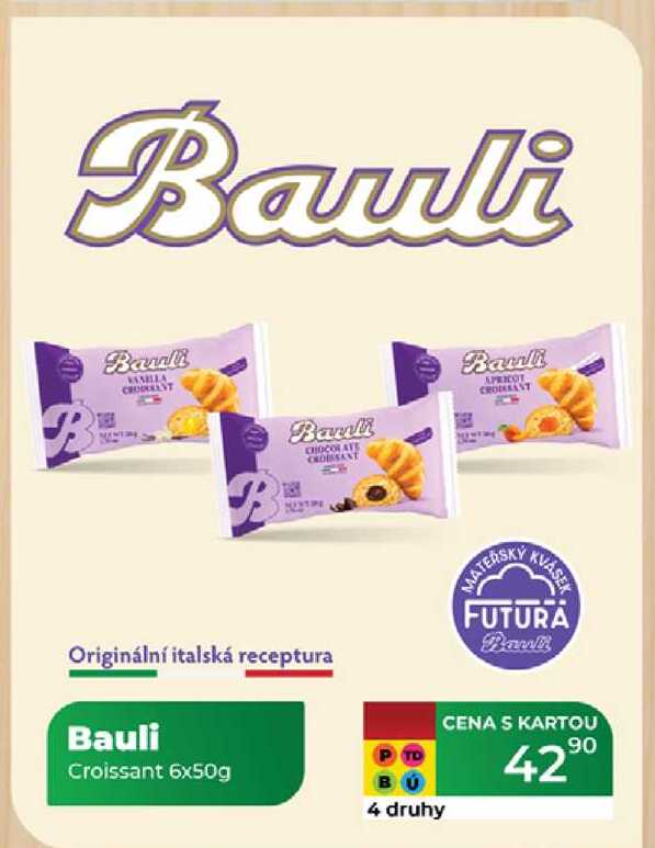 Bauli Croissant 6x50g 