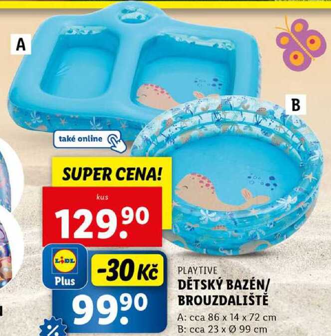 DĚTSKÝ BAZÉN/BROUZDALIŠTĚ 