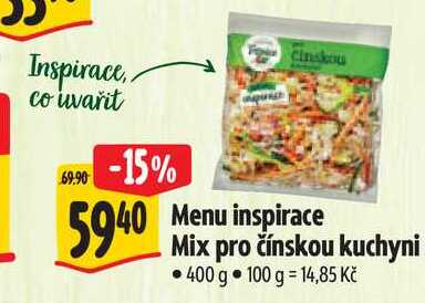   Menu inspirace Mix pro čínskou kuchyni 400 g  