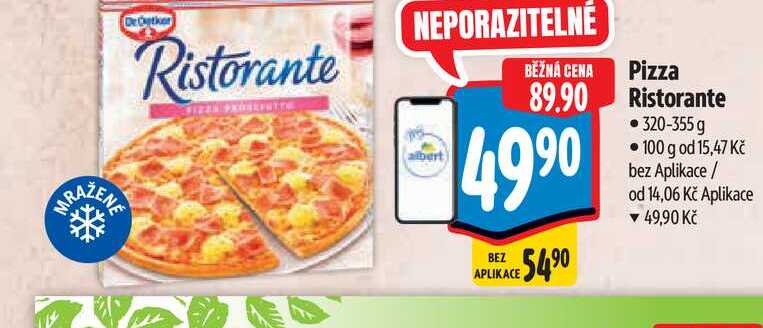 Pizza Ristorante  320-355 g 