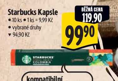 Starbucks Kapsle 10 ks 