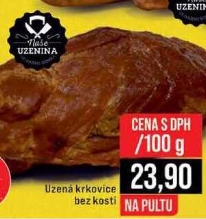 Uzená krkovice bez kosti 100g
