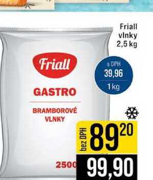 Friall vinky 2,5 kg