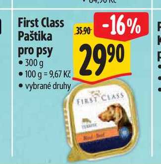 First Class Paštika pro psy 300 g