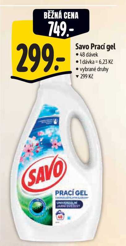 Savo Prací gel 48 dávek 