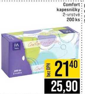 Comfort kapesničky 2-vrstvé 200 ks