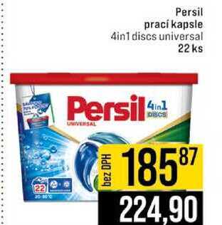 Persil prací kapsle 4in1 discs universal 22 ks 
