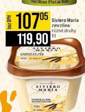 Siviero Maria zmrzlina různé druhy 1l