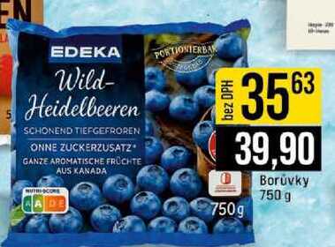 Borůvky 750 g 