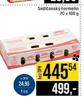 Sedlčanský hermelín 20 x 100 g 