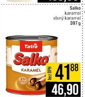 Salko karamel slaný karamel 397 g 