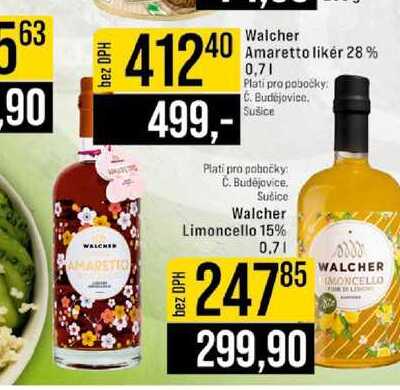 Walcher Amaretto liker 28 % 0.7l