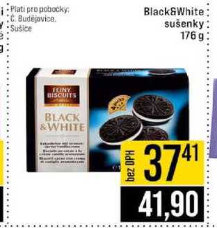 Black&White sušenky 176g