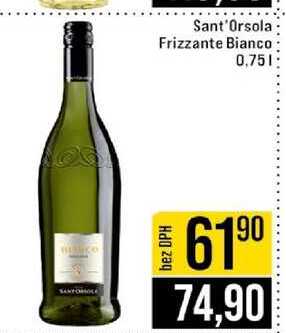 Sant'Orsola Frizzante Bianco 0,75l