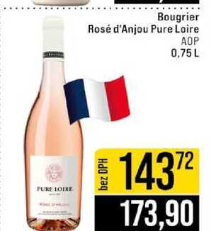 Bougrier Rosé d'Anjou Pure Loire AOP 0,75l