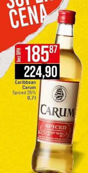 Caribbean Carum Spiced 35% 0,7l