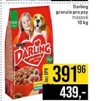 Darling granule pro psy masové 10 kg 
