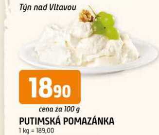 Putimská pomazánka 100g