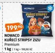 Nowaco kuřecí stripsy ZIZU 1kg 