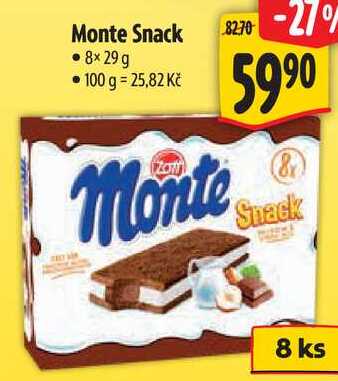 Monte Snack, 8x 29 g